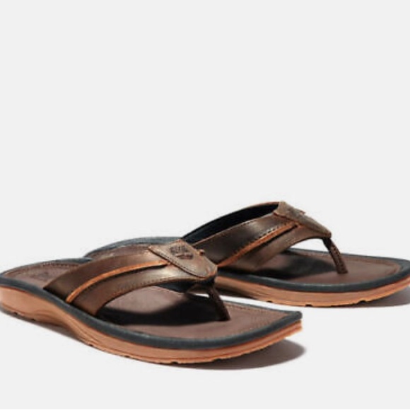 Timberland | Shoes | Timberland Mens Earthkeeper Leather Flipflop Sandals  Thong Slippers Size 1 | Poshmark